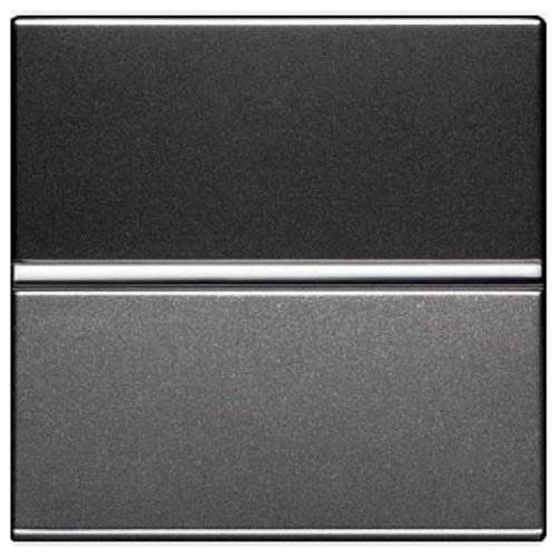 Переключатель без рамки ABB Niessen Zenit 1-кл. 2 мод. проходной N2202 AN антрацит картинка